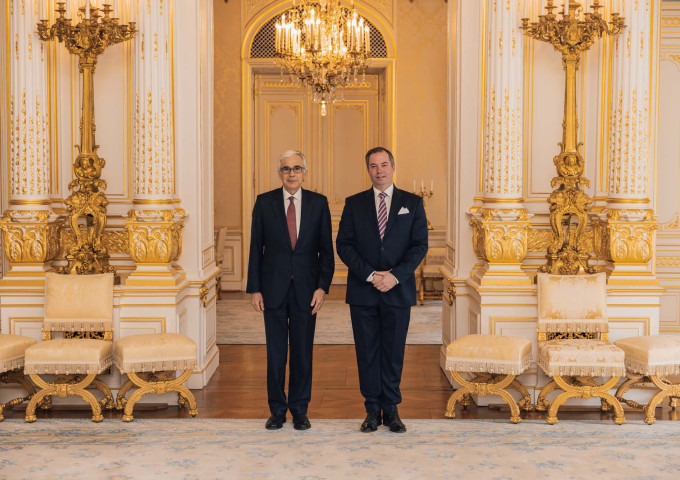 Audience de S.E.M. José Pedro Aguiar-Branco, Président du Parlement portugais
